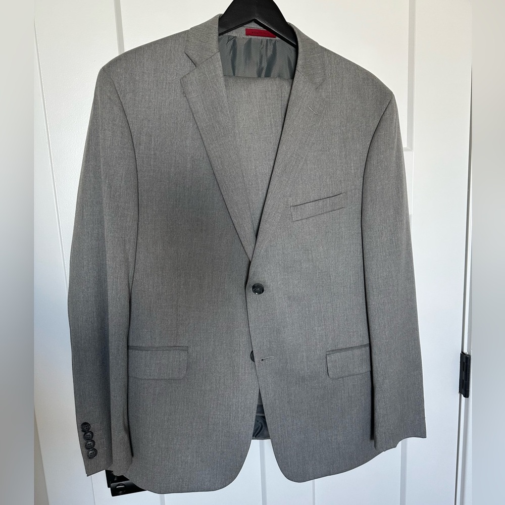 Men’s Alfani Slim Fit Two Piece Suit